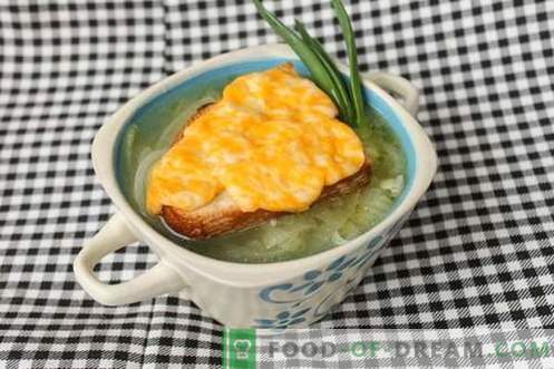 Француски супа од кромид во руски стил