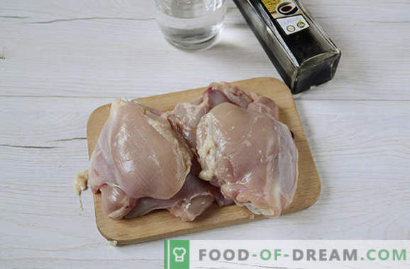 Praetud kana sojakastmes pannil - 20 minutiga! Samm-sammult autori retsept dieetiga praetud kana jaoks sojakastmes
