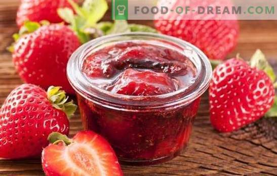 Maasika konfiture: särav, maitsev, lemmik. Erinevad maasikate konfiskeerimise retseptid - vali kõik!