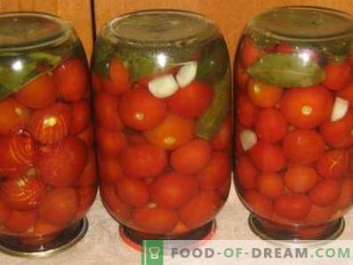 Soolatud tomatid talveks pankades